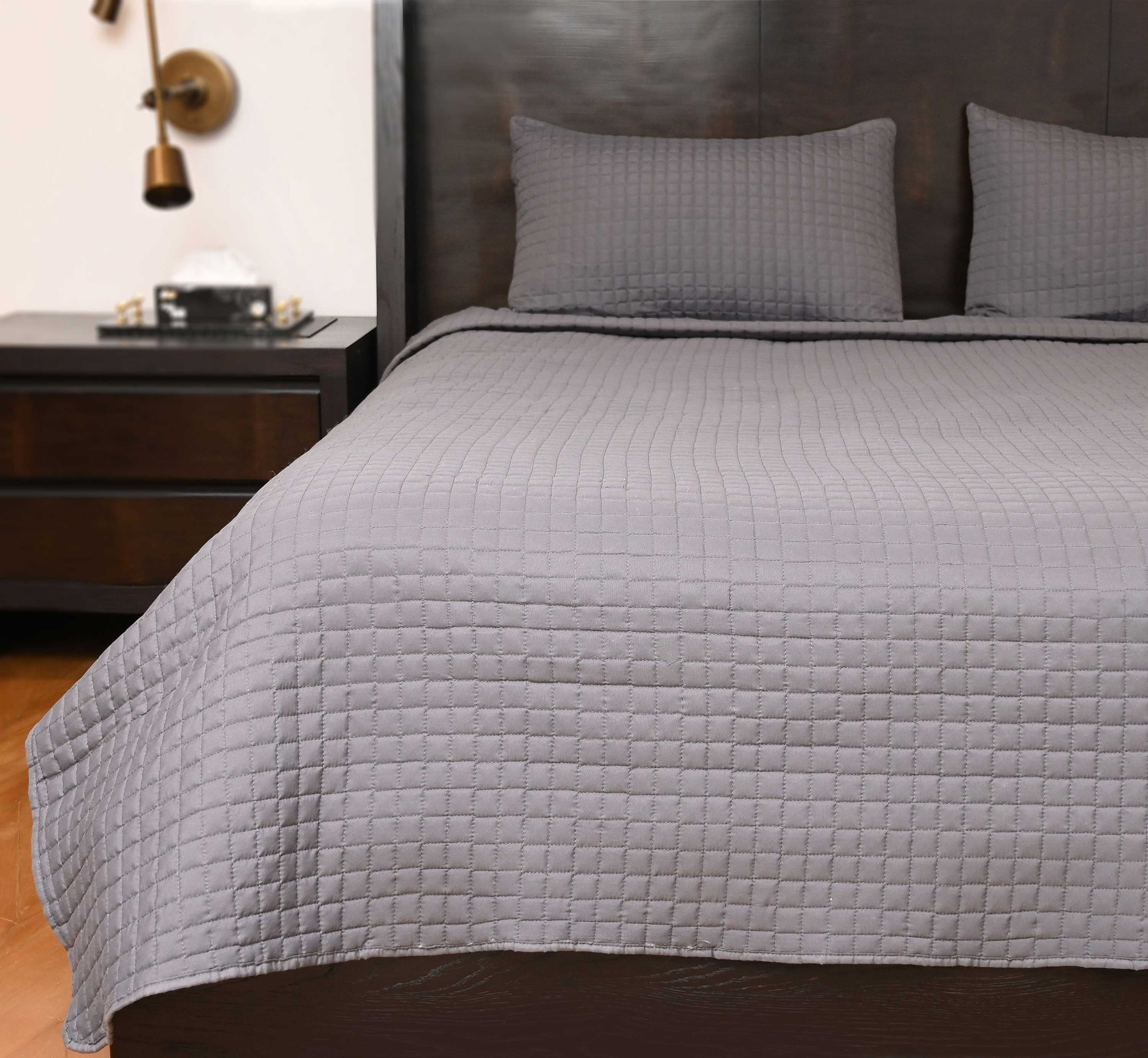 Lucy Grey Bedspread