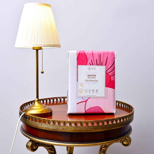 Meandering Sunshine Designer Collection Flat Sheet Set