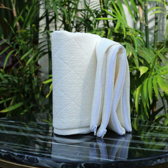 Bamboo Jacquard Waterproof Pillow Protector (pack of 2) - Austin Linen