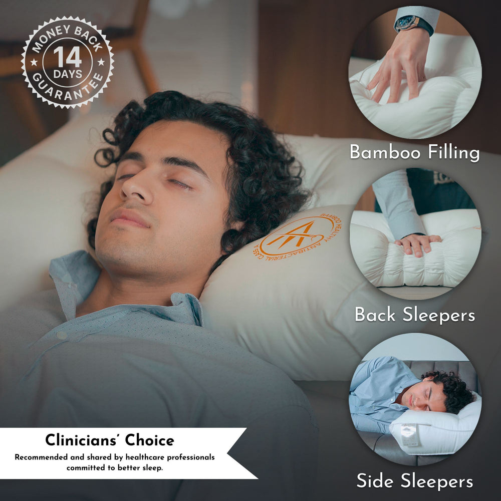 Paratelk 4D Bamboo Filled Cervical Pillow