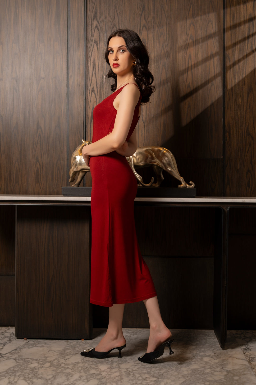 Ariana Red Dress