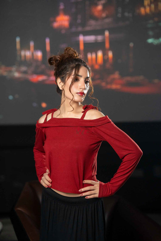 Velina Off-Shoulder Top (Copy)