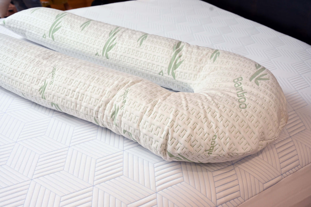 Bamboo Green Pregnancy Filled Pillow