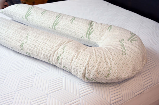 Bamboo Green Pregnancy Filled Pillow