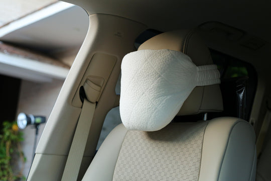 Bamboo Car Headrest Filled Pillow-Austin Linen