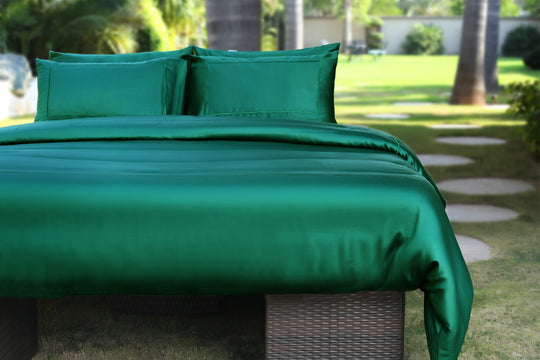 Emerald Organikos Bamboo Sateen Bed in a Bag