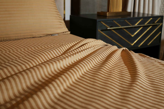 Cyprus Luxury Satin Stripe - Austin Linen