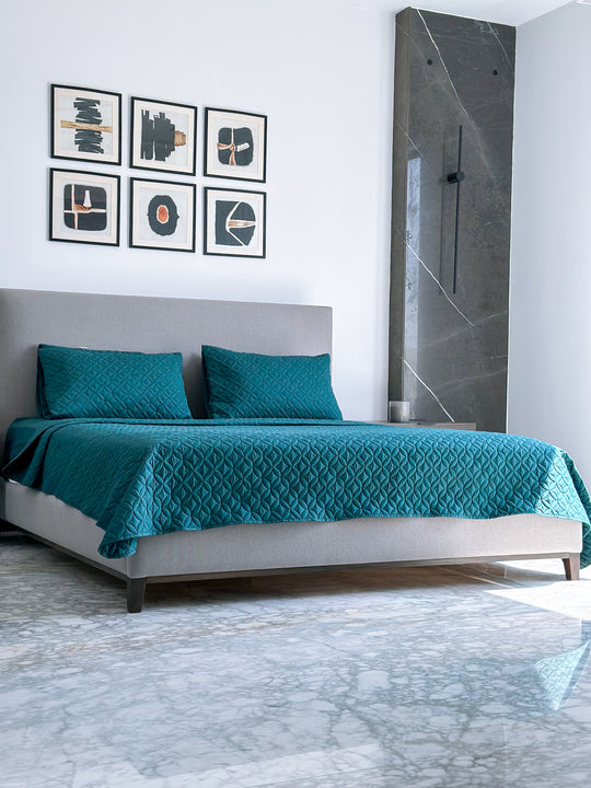 Emerald Bedspread
