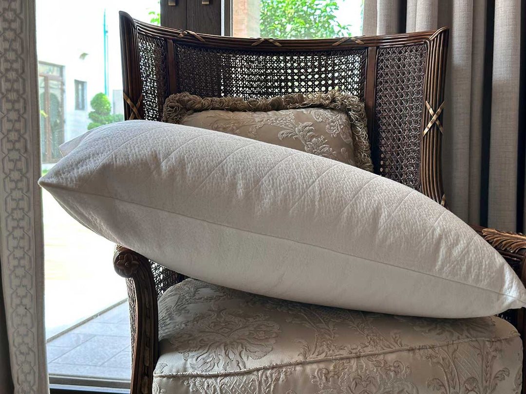 Bamboo Jacquard Waterproof Pillow Protector (pack of 2) - Austin Linen