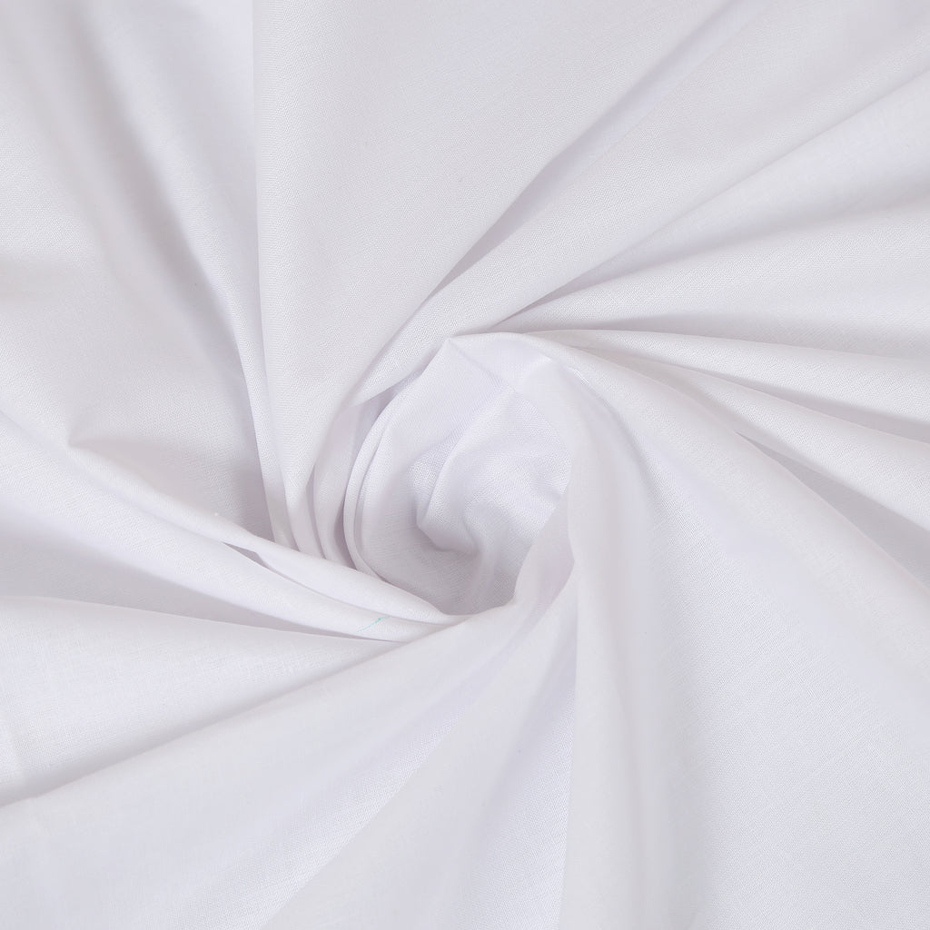 Poly-cotton White Sheet-Austin Linen