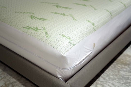 Bamboo Green Waterproof Mattress Encasement