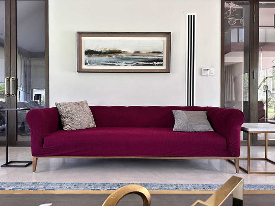 Luxury Bamboo Sofa Cover - Austin Linen