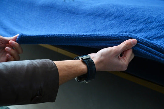 Luxe Bamblue Stretchable Sofa Cover
