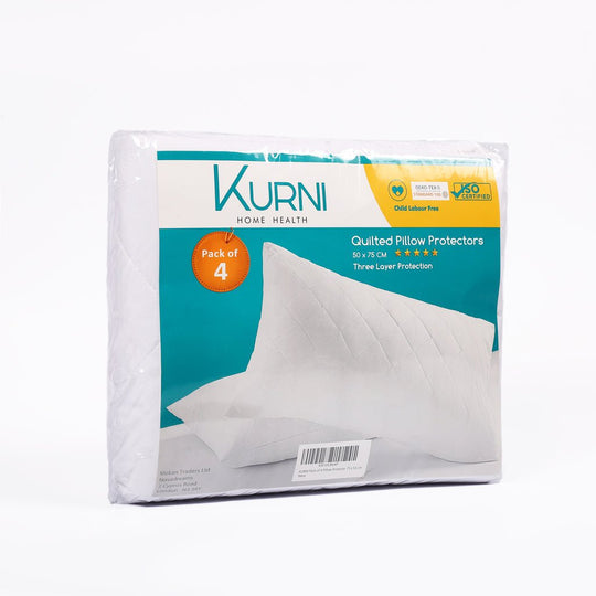 Kurni Quilted Pillow Protector (Pack of 4)